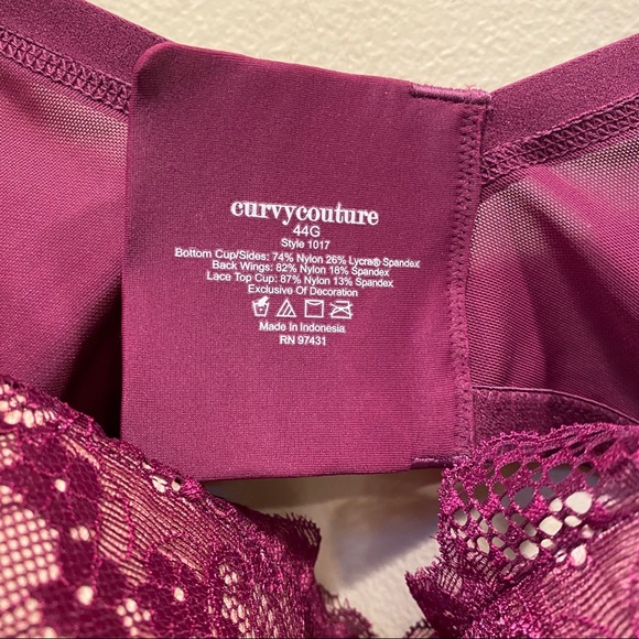 ❌SOLD❌ Curvy Couture | Lace Bra - Picture 4 of 6